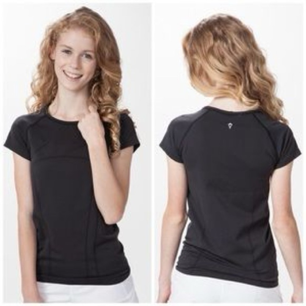 Ivivva Girls Fly Tech Short Sleeve T Shirt Size 14 by Lululemon
